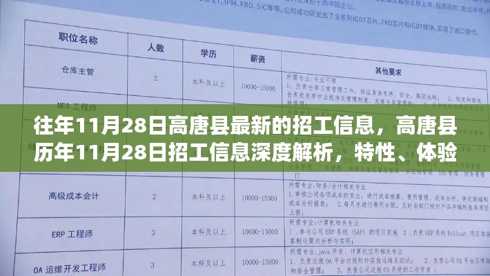高唐县历年招工信息深度解析,特性、体验、竞品对比与用户分析回顾往年招工趋势与用户反馈