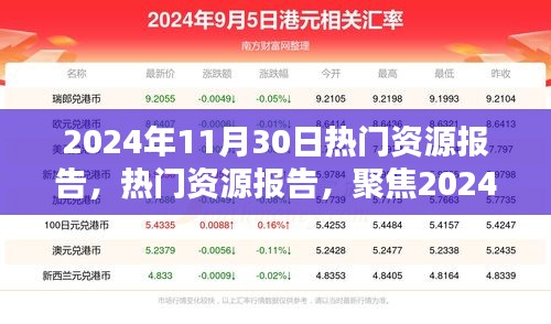 2024年11月30日热门资源报告,聚焦关键资源动态
