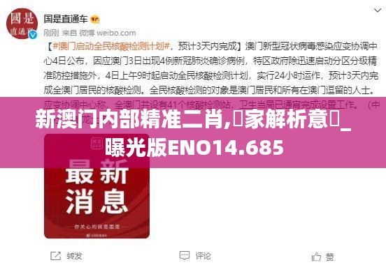 新澳门内部精准二肖,專家解析意見_曝光版ENO14.685