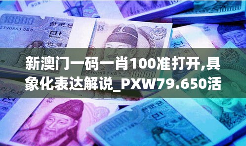 新澳门一码一肖100准打开,具象化表达解说_PXW79.650活动版
