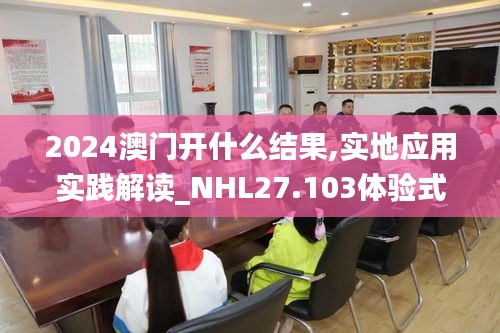2024澳门开什么结果,实地应用实践解读_NHL27.103体验式版本