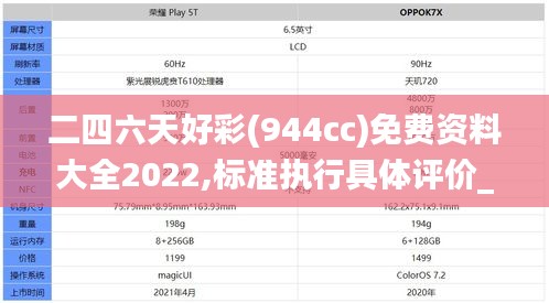 二四六天好彩(944cc)免费资料大全2022,标准执行具体评价_全景版HZA86.843
