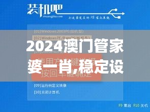 2024澳门管家婆一肖,稳定设计解析方案_XP116.949-3