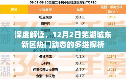 深度解读,芜湖城东新区最新动态的多维探析(12月2日)