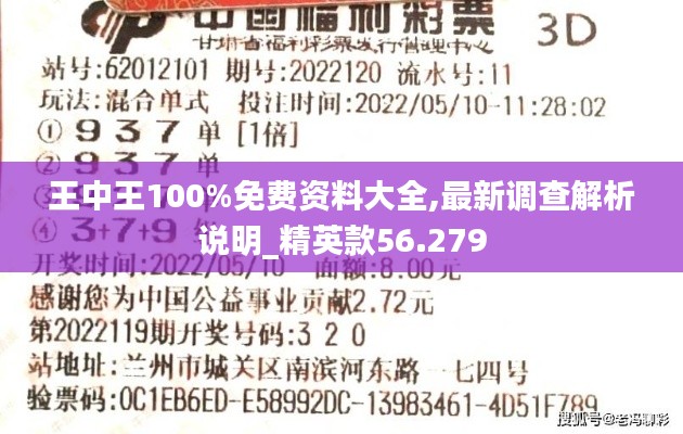 王中王100%免费资料大全,最新调查解析说明_精英款56.279