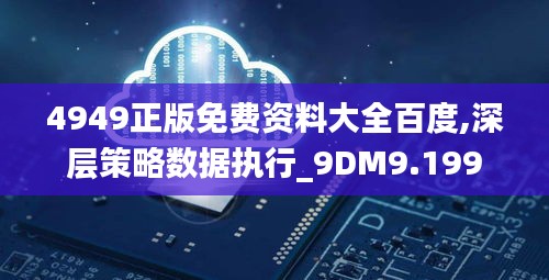 4949正版免费资料大全百度,深层策略数据执行_9DM9.199