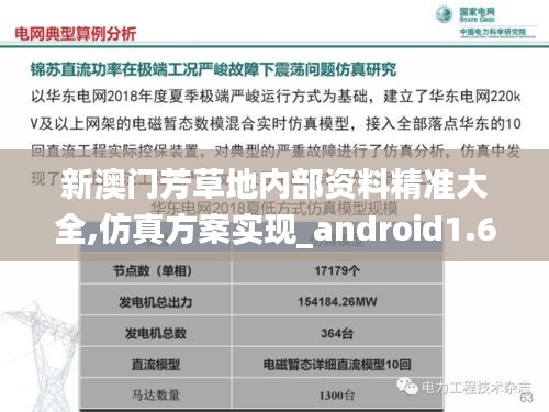 新澳门芳草地内部资料精准大全,仿真方案实现_android1.671