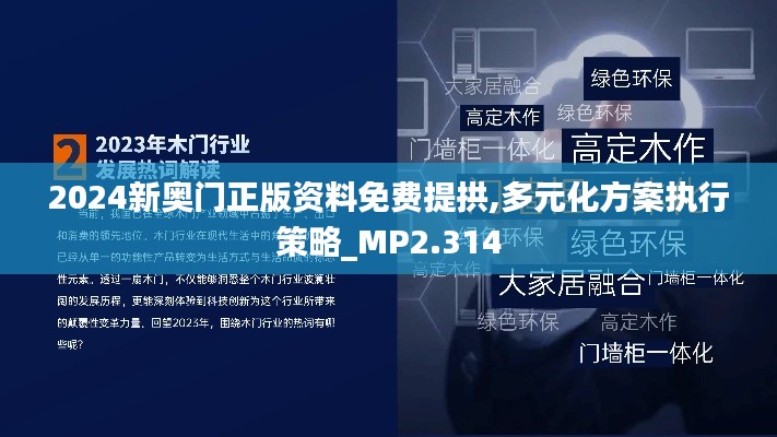 2024新奥门正版资料免费提拱,多元化方案执行策略_MP2.314