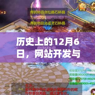 网站开发里程碑事件回顾,历史上的十二月六日回顾