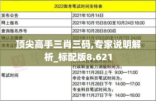 顶尖高手三肖三码,专家说明解析_标配版8.621