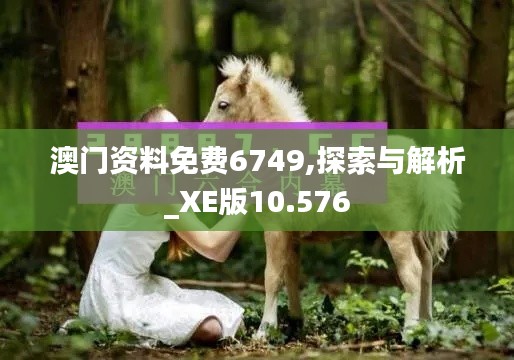 澳门资料免费6749,探索与解析_XE版10.576