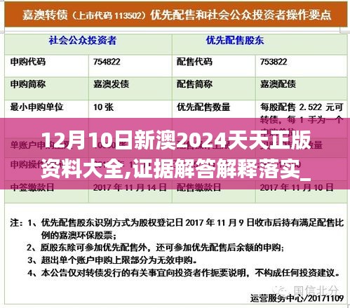 12月10日新澳2024天天正版资料大全,证据解答解释落实_移动版13.333