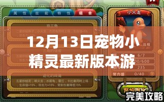 12月13日宠物小精灵最新版本游戏深度解析,我的观点分享