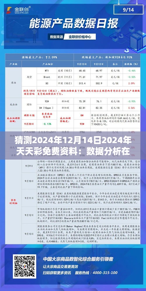 猜测2024年12月14日2024年天天彩免费资料:数据分析在彩票中的作用
