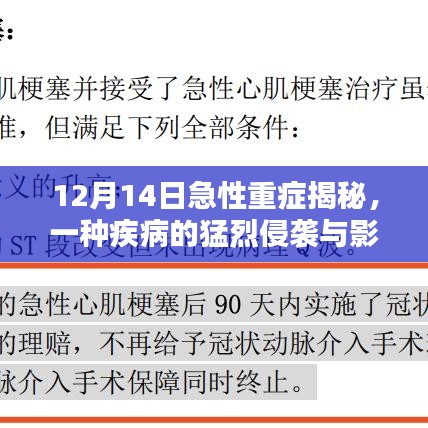 12月14日急性重症揭秘,疾病猛烈侵袭及其影响