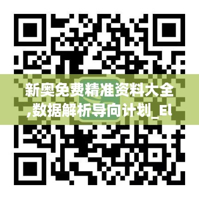新奥免费精准资料大全,数据解析导向计划_Elite2.477