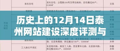 历史上的12月14日,泰州网站建设深度解析与介绍