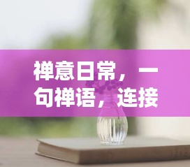 禅意日常,心灵深处的美好时光与禅语相连