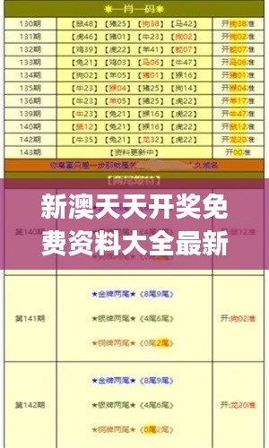 新澳天天开奖免费资料大全最新,整体执行讲解_tool3.526