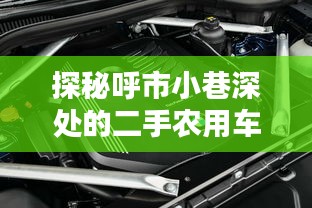 呼市小巷深处的二手农用车宝藏,非凡发现之旅,探寻宝藏的日期揭晓,2024年12月18日!