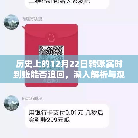 深入解析,历史上关于转账实时到账能否追回的观点与阐述