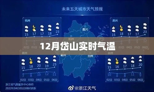 岱山12月实时气温监测报告