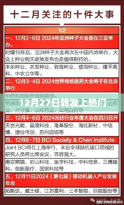 转发上热门,12月27日热点速递
