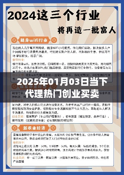 2025年热门创业买卖代理,商机无限等你来