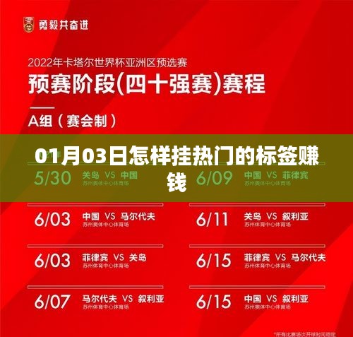 热门标签赚钱攻略,如何操作赚取收益?
