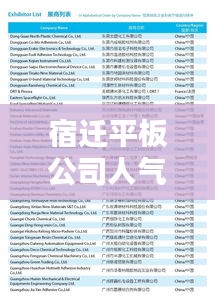 宿迁平板公司人气榜单揭晓,行业热门企业大揭秘