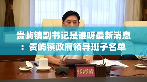 贵屿镇副书记是谁呀最新消息:贵屿镇政府领导班子名单