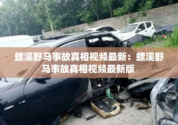 螺溪野马事故真相视频最新:螺溪野马事故真相视频最新版