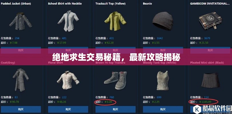 绝地求生交易秘籍,最新攻略揭秘