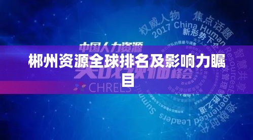 郴州资源全球排名及影响力瞩目