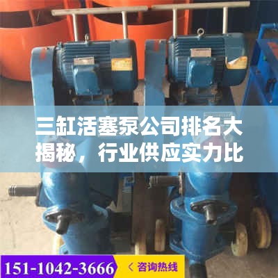 三缸活塞泵公司排名大揭秘,行业供应实力比拼!