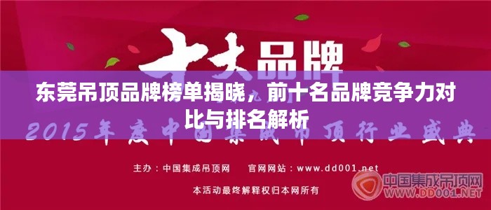 东莞吊顶品牌榜单揭晓,前十名品牌竞争力对比与排名解析