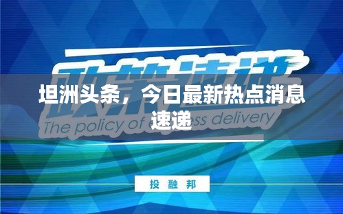 坦洲头条,今日最新热点消息速递
