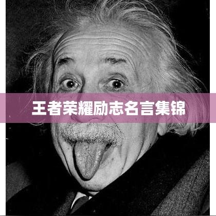 王者荣耀励志名言集锦