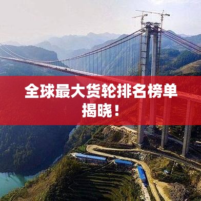 全球最大货轮排名榜单揭晓!
