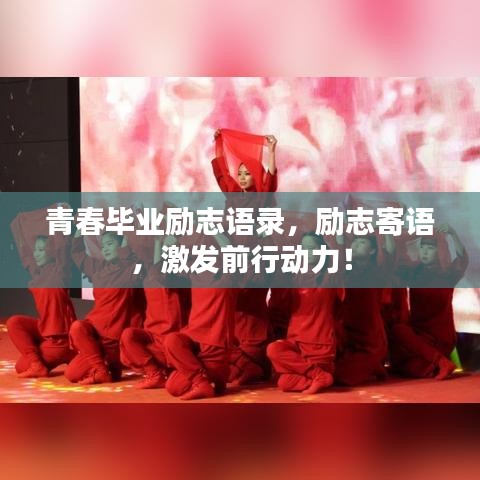 青春毕业励志语录,励志寄语,激发前行动力!