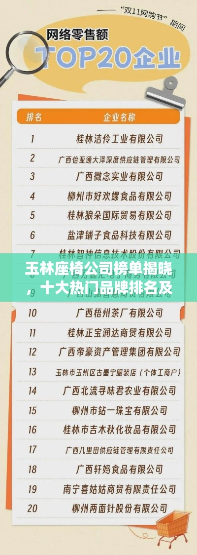 玉林座椅公司榜单揭晓,十大热门品牌排名及评价