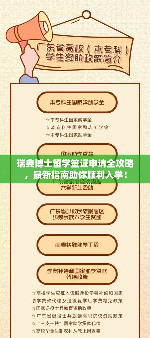 瑞典博士留学签证申请全攻略,最新指南助你顺利入学!