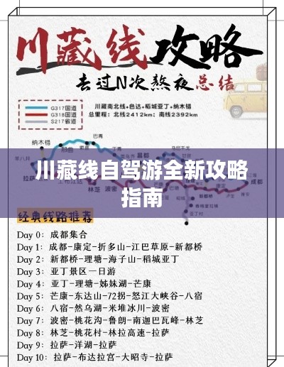 川藏线自驾游全新攻略指南