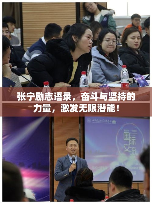 张宁励志语录,奋斗与坚持的力量,激发无限潜能!