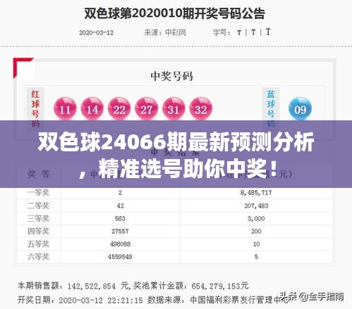 双色球24066期最新预测分析，精准选号助你中奖！