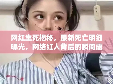 网红生死揭秘,最新死亡明细曝光,网络红人背后的瞬间震撼心灵