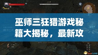 巫师三狂猎游戏秘籍大揭秘,最新攻略助你轻松通关