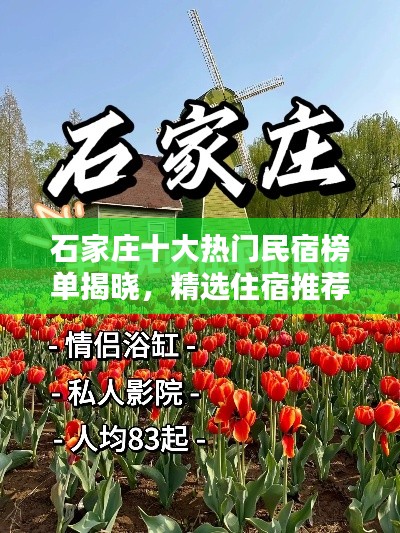 石家庄十大热门民宿榜单揭晓,精选住宿推荐!