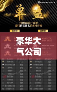 豪华大气公司排名揭晓,业界领军者的辉煌榜单