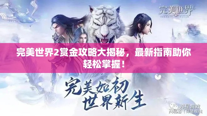 完美世界2赏金攻略大揭秘,最新指南助你轻松掌握!